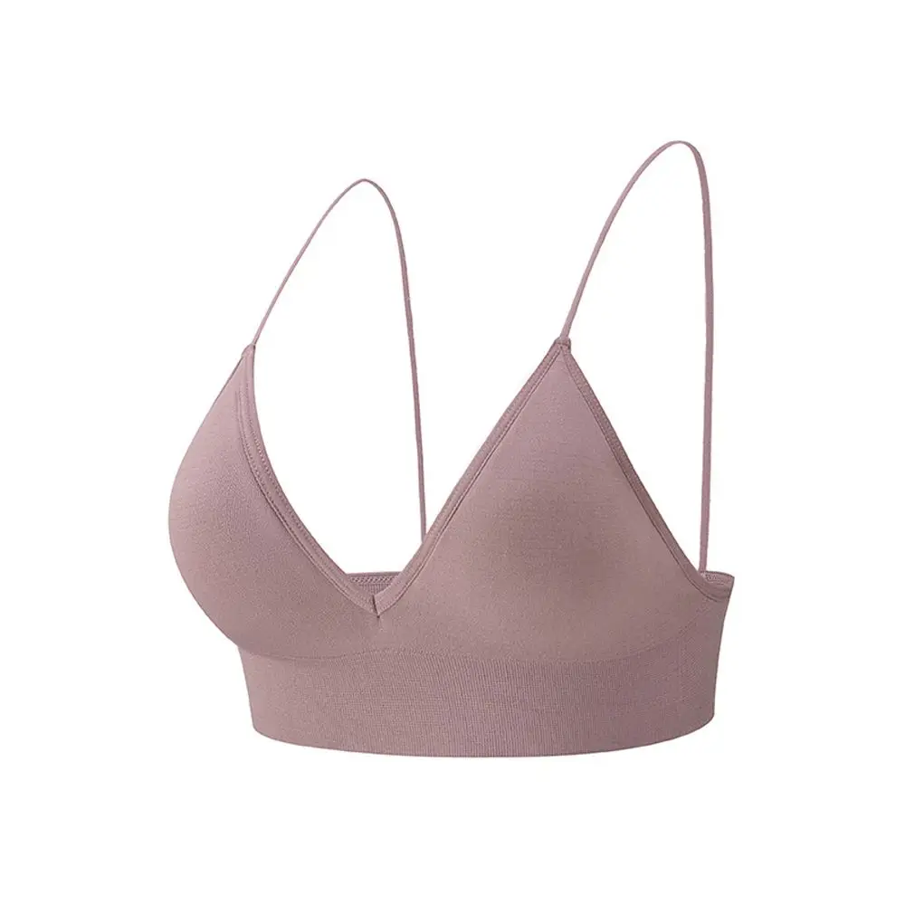 Breathable Push Up Boneless Triangle Cup Deep V Bralettes Sports Bra Women Crop Top Fitness Yoga Top
Breathable Push Up Boneless Triangle Cup Deep V Bralettes Sports Bra Women Crop Top Fitness Yoga Top