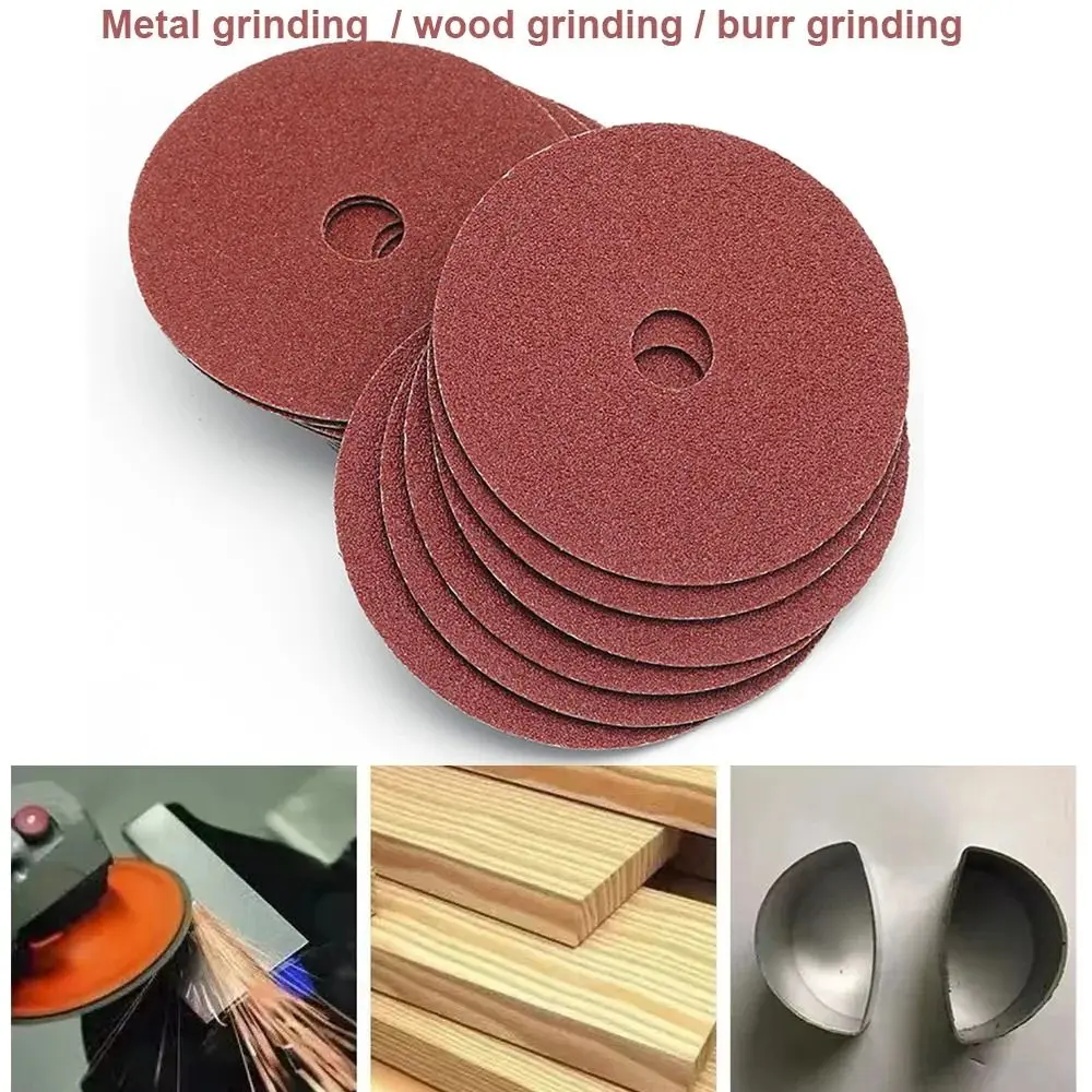 50 Pcs 4Inch Sandpaper Abrasive Grinding Hard Fiber Sanding Disc Wear Resistant Strong Cutting Force Round Abrasive Paper
50 Pcs 4Inch Sandpaper Abrasive Grinding Hard Fiber Sanding Disc Wear Resistant Strong Cutting Force Round Abrasive Paper