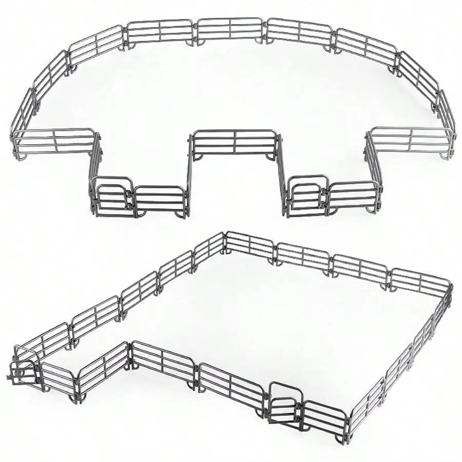 20pcs Realistic Farm Fence Set, Pointed Picket Fencing For Sandbox & Horse Model Scene Decor toys
20pcs Realistic Farm Fence Set, Pointed Picket Fencing For Sandbox & Horse Model Scene Decor toys