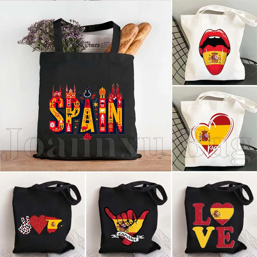 Fashion Cute Barcelona Spain Spanish Girl Heart Lion King Flag Flamenco Canvas Shoulder Tote Bag Shopper Cotton Shopping Handbag
Fashion Cute Barcelona Spain Spanish Girl Heart Lion King Flag Flamenco Canvas Shoulder Tote Bag Shopper Cotton Shopping Handbag