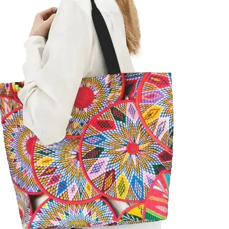 Art Groceries Shopping Bags Custom Print Canvas Shopper Shoulder Tote Bag Large Capacity Durable Handbag
Art Groceries Shopping Bags Custom Print Canvas Shopper Shoulder Tote Bag Large Capacity Durable Handbag