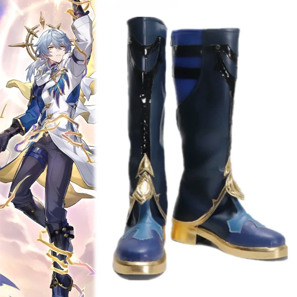 Game Honkai: Star Rail Sunday Cosplay Shoes Adult Unisex Leather PU Long Boots Party Halloween Costume Accessories Props
Game Honkai: Star Rail Sunday Cosplay Shoes Adult Unisex Leather PU Long Boots Party Halloween Costume Accessories Props