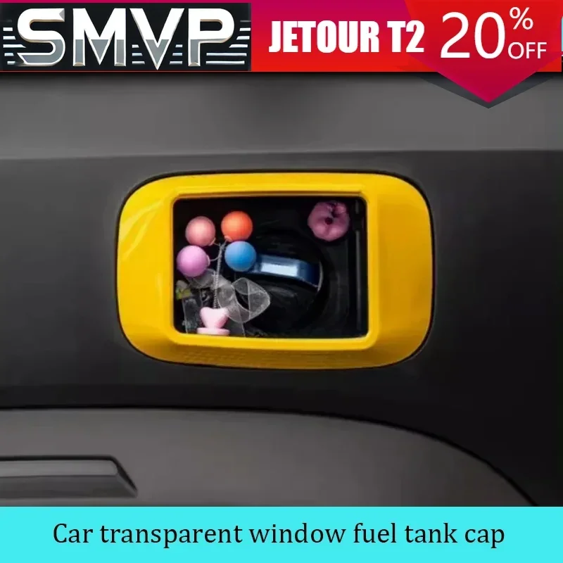 For Jetour Traveler T2 2023-2024 Car Transparent Window Fuel Tank Cap Aluminum Alloy Fuel Tank Cap Car Exterior Accessories
For Jetour Traveler T2 2023-2024 Car Transparent Window Fuel Tank Cap Aluminum Alloy Fuel Tank Cap Car Exterior Accessories