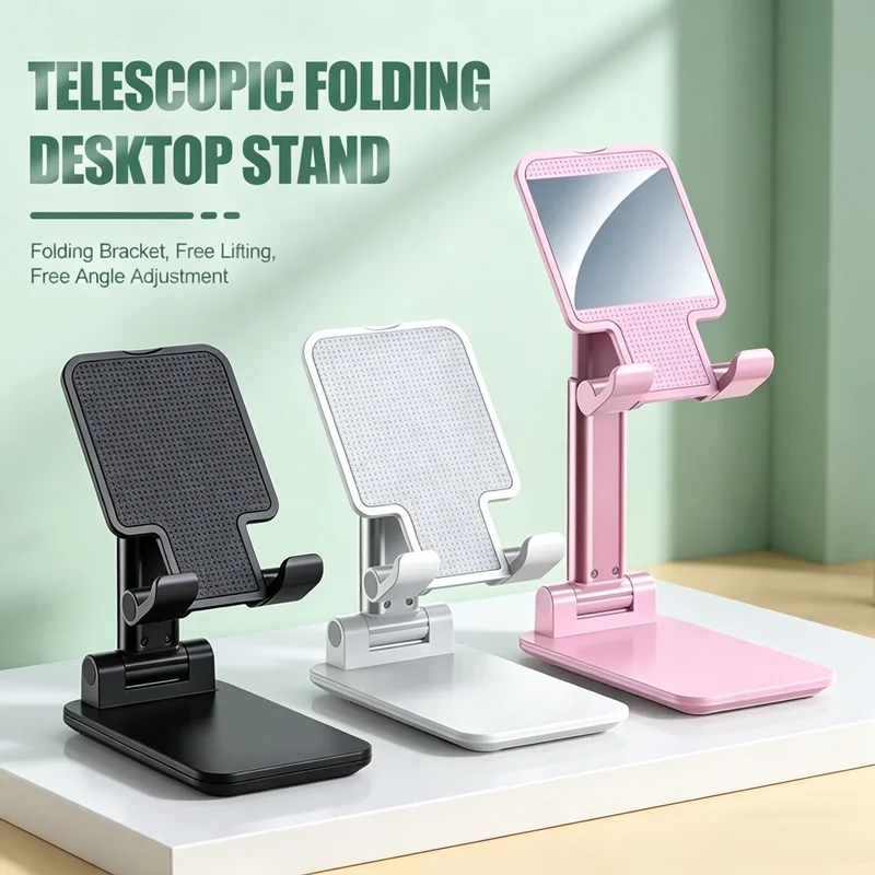 Lazy Folding Mobile Phone Bracket Holder Stand Creative Lifting Portable Desktop Deformation Telescopic Live Broadcast
Lazy Folding Mobile Phone Bracket Holder Stand Creative Lifting Portable Desktop Deformation Telescopic Live Broadcast