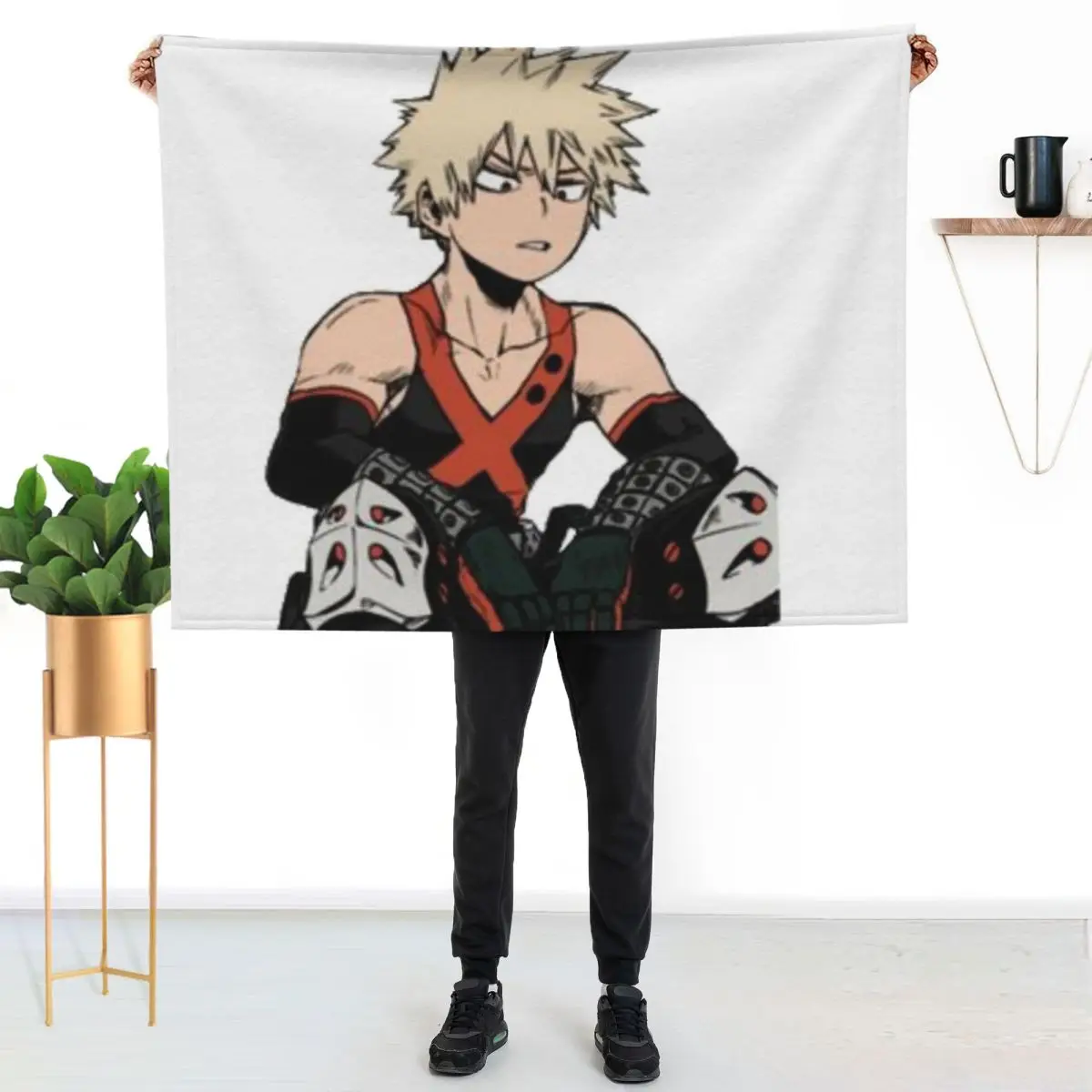 Bakugou Katsuki Throw Blanket Soft Solid Color Blanket for Couch Bed
Bakugou Katsuki Throw Blanket Soft Solid Color Blanket for Couch Bed