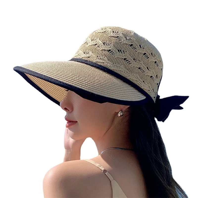 Women Ponytail Straw Sun Hat Wide Brim Visor Summer Adjustable Cap Sun Beach Foldable Hats
Women Ponytail Straw Sun Hat Wide Brim Visor Summer Adjustable Cap Sun Beach Foldable Hats