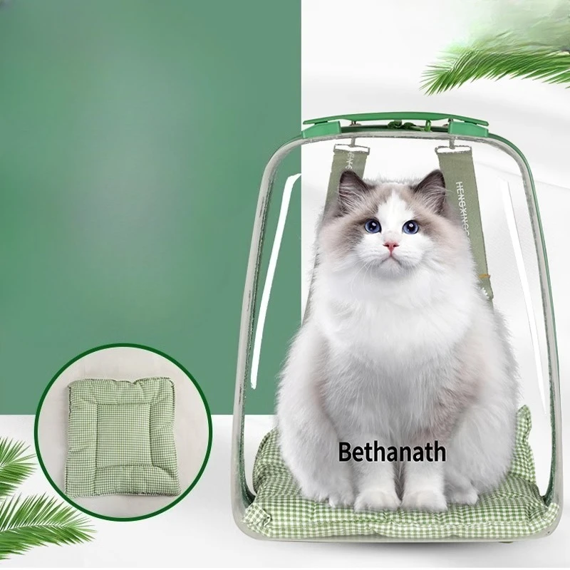 Transparent Cat Backpack Fashion Space Capsule Cat Transport Crate Breathable Comfortable Cat‘s’ Basket for Outdoor Travel
Transparent Cat Backpack Fashion Space Capsule Cat Transport Crate Breathable Comfortable Cat‘s’ Basket for Outdoor Travel