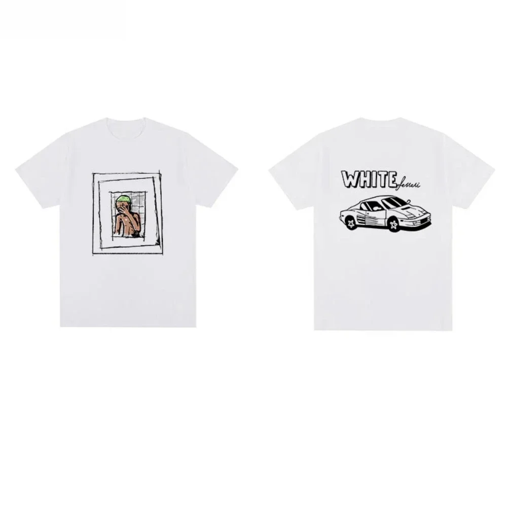 Футболка с короткими рукавами Rapper Frank Ocean 2025 года, хип-хоп, спортивный автомобиль, рэп, мужская и женская хлопковая футболка в американском стиле, топы, подарок для фанатов
Футболка с короткими рукавами Rapper Frank Ocean 2025 года, хип-хоп, спортивный автомобиль, рэп, мужская и женская хлопковая футболка в американском стиле, топы, подарок для фанатов