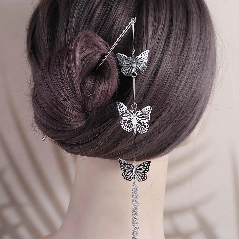 Vintage Metal Headdress Tassel Hair Disk For Ladies Chinese Style Hairpin Butterfly Hair Stick Hair Accessories Women Hair Fork
Vintage Metal Headdress Tassel Hair Disk For Ladies Chinese Style Hairpin Butterfly Hair Stick Hair Accessories Women Hair Fork
