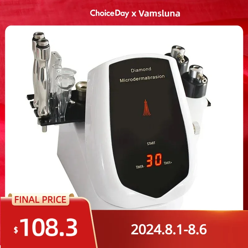 3 IN 1 Diamond Microdermabrasion Facial Machine Vacuum Peeling Care Acne Removal Skin Rejuvenation Beauty Equipment For Home Use
3 IN 1 Diamond Microdermabrasion Facial Machine Vacuum Peeling Care Acne Removal Skin Rejuvenation Beauty Equipment For Home Use