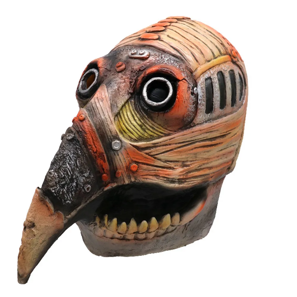 Plague Doctor Bird Mask Long Nose Beak Cosplay Steampunk Halloween Costume Props Latex Material
Plague Doctor Bird Mask Long Nose Beak Cosplay Steampunk Halloween Costume Props Latex Material