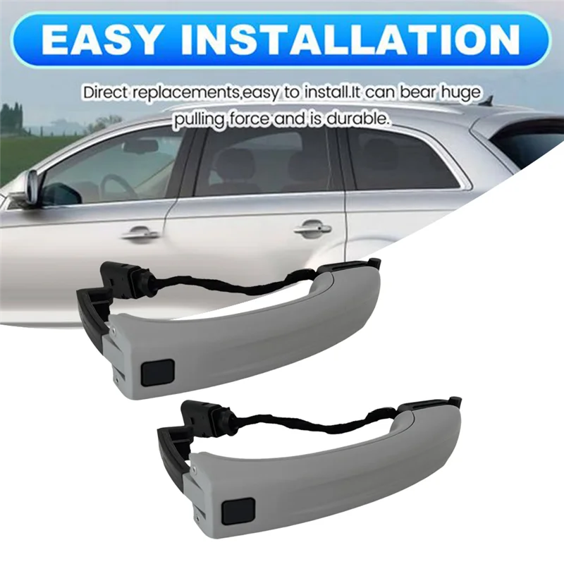 NEW-2Pcs 4L0837205B Smart Outside Door Handle For Q7 2007-2015 4L0837207A 4L0 837 205B Exterior Door Handle W/Key
NEW-2Pcs 4L0837205B Smart Outside Door Handle For Q7 2007-2015 4L0837207A 4L0 837 205B Exterior Door Handle W/Key