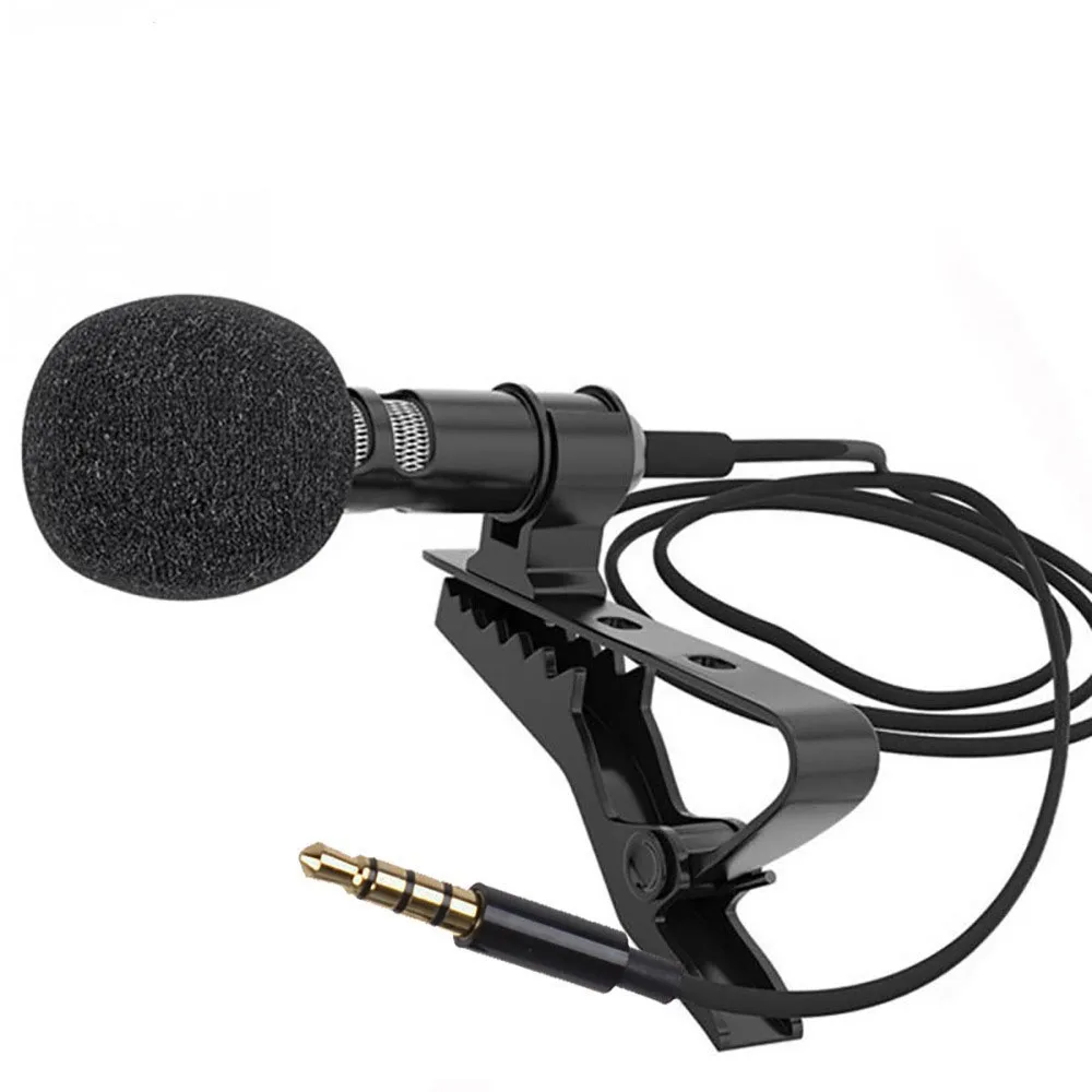 3.5MM Voice Lapel Microphone Omnidirectional Condenser Mic Cancelling Lavalier Mic For IPhone Android Windows Smartphones
3.5MM Voice Lapel Microphone Omnidirectional Condenser Mic Cancelling Lavalier Mic For IPhone Android Windows Smartphones