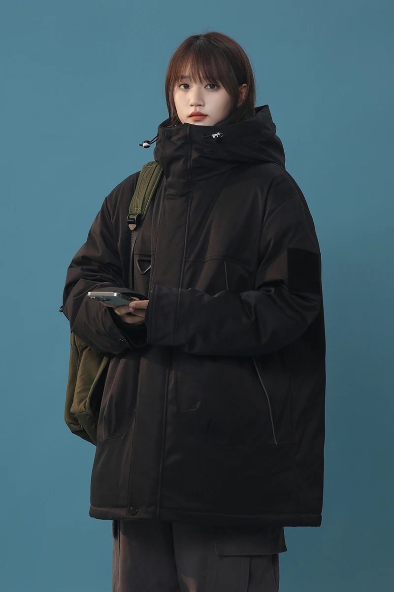 Men and Women Thermal Windbreaker Jackets Clothing Winter Keep Warm Parkas Men Windproof Hooded Thicken Multi-pocket Coat
Men and Women Thermal Windbreaker Jackets Clothing Winter Keep Warm Parkas Men Windproof Hooded Thicken Multi-pocket Coat