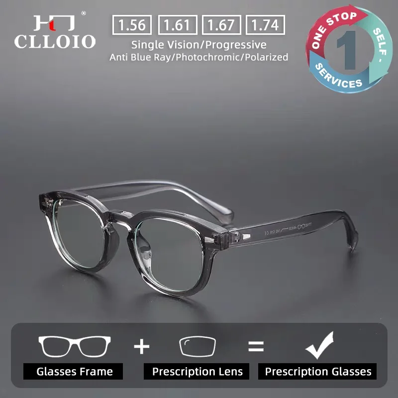 CLLOIO Retro Prescription Myopia Glasses Men Women Reading Round Frame Glasses Anti Blue Light Optical Progressive Eyeglasses
CLLOIO Retro Prescription Myopia Glasses Men Women Reading Round Frame Glasses Anti Blue Light Optical Progressive Eyeglasses