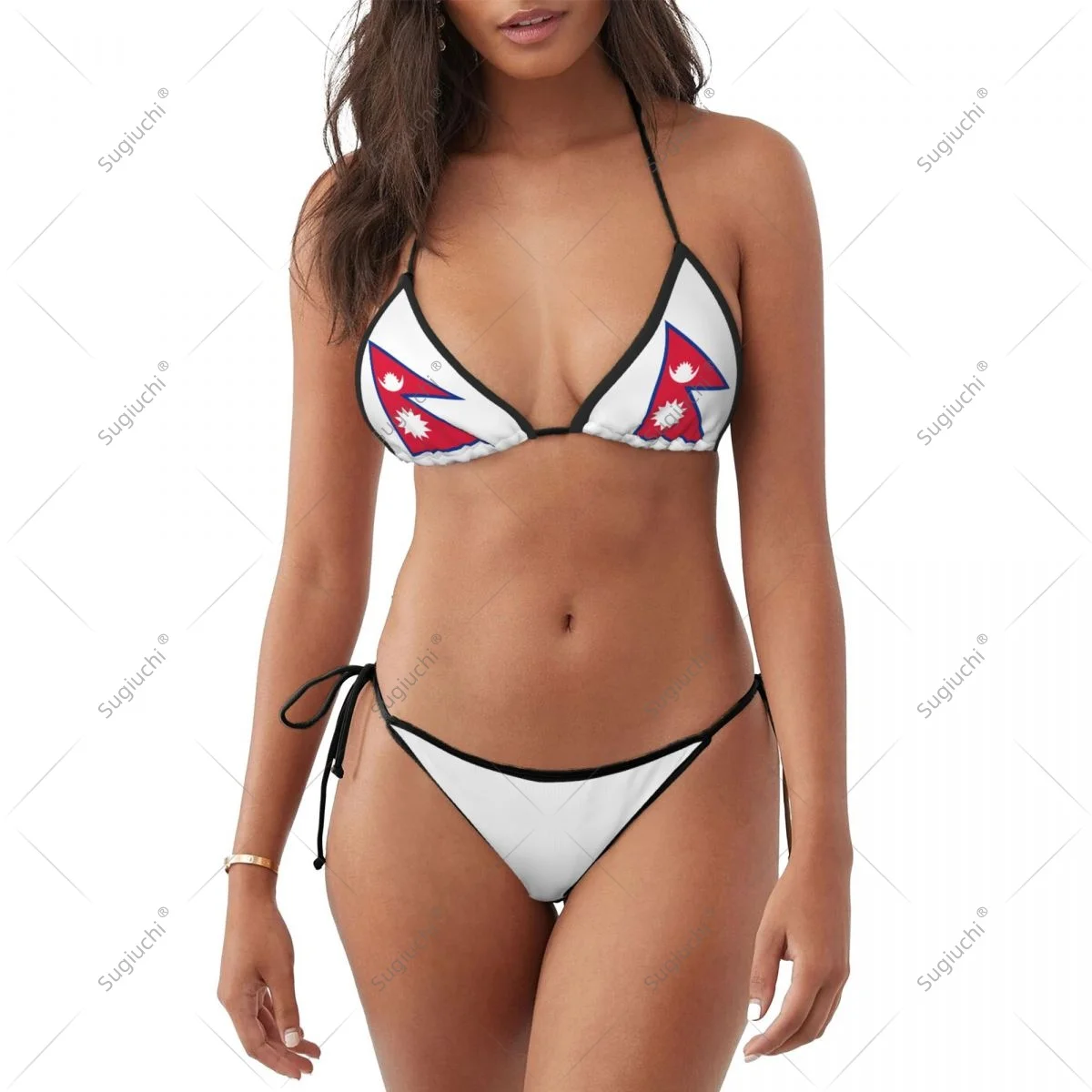 Women Girls Bikini Nepal Flag Swimsuit Sets Three Point Beachwear Swimming Bathing Beach Party Suits Sexy Mujer
Women Girls Bikini Nepal Flag Swimsuit Sets Three Point Beachwear Swimming Bathing Beach Party Suits Sexy Mujer