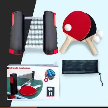 Household Standard Stretchable Table Tennis Net Frame Color Box Set Portable Net Pillar Table Tennis Racket Combination Set
Household Standard Stretchable Table Tennis Net Frame Color Box Set Portable Net Pillar Table Tennis Racket Combination Set