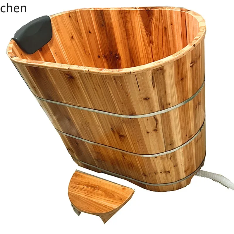 H1 Full Body Solid Wood Bathtub Small Household Bath Tub Shower Bucket
H1 Full Body Solid Wood Bathtub Small Household Bath Tub Shower Bucket