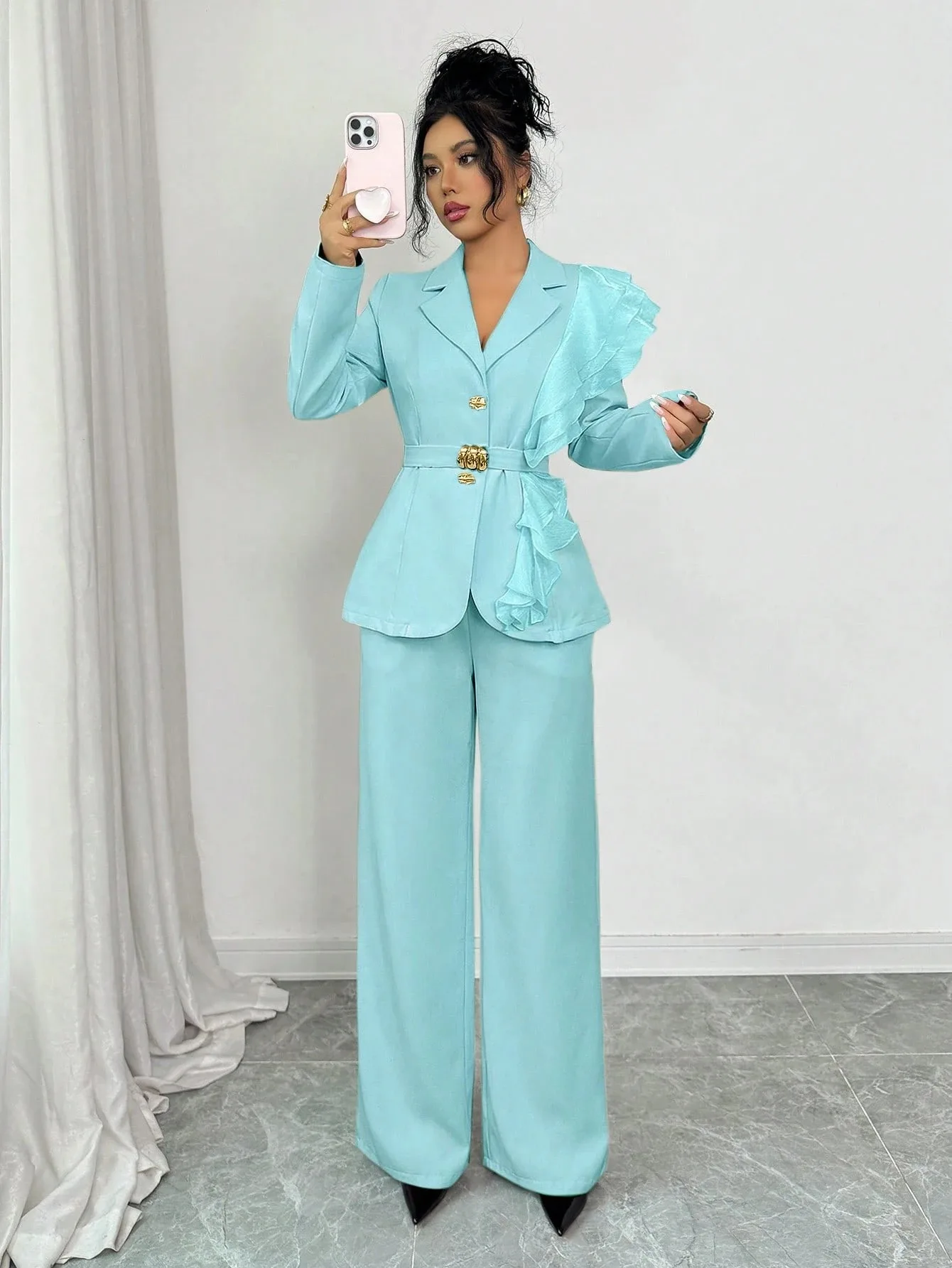 Women's Dresses Suit Gowns Elegant Single Breasted Applique Jacket Coat And Pants For Female Satin 2 Pieces Suit Customized W666
Women's Dresses Suit Gowns Elegant Single Breasted Applique Jacket Coat And Pants For Female Satin 2 Pieces Suit Customized W666