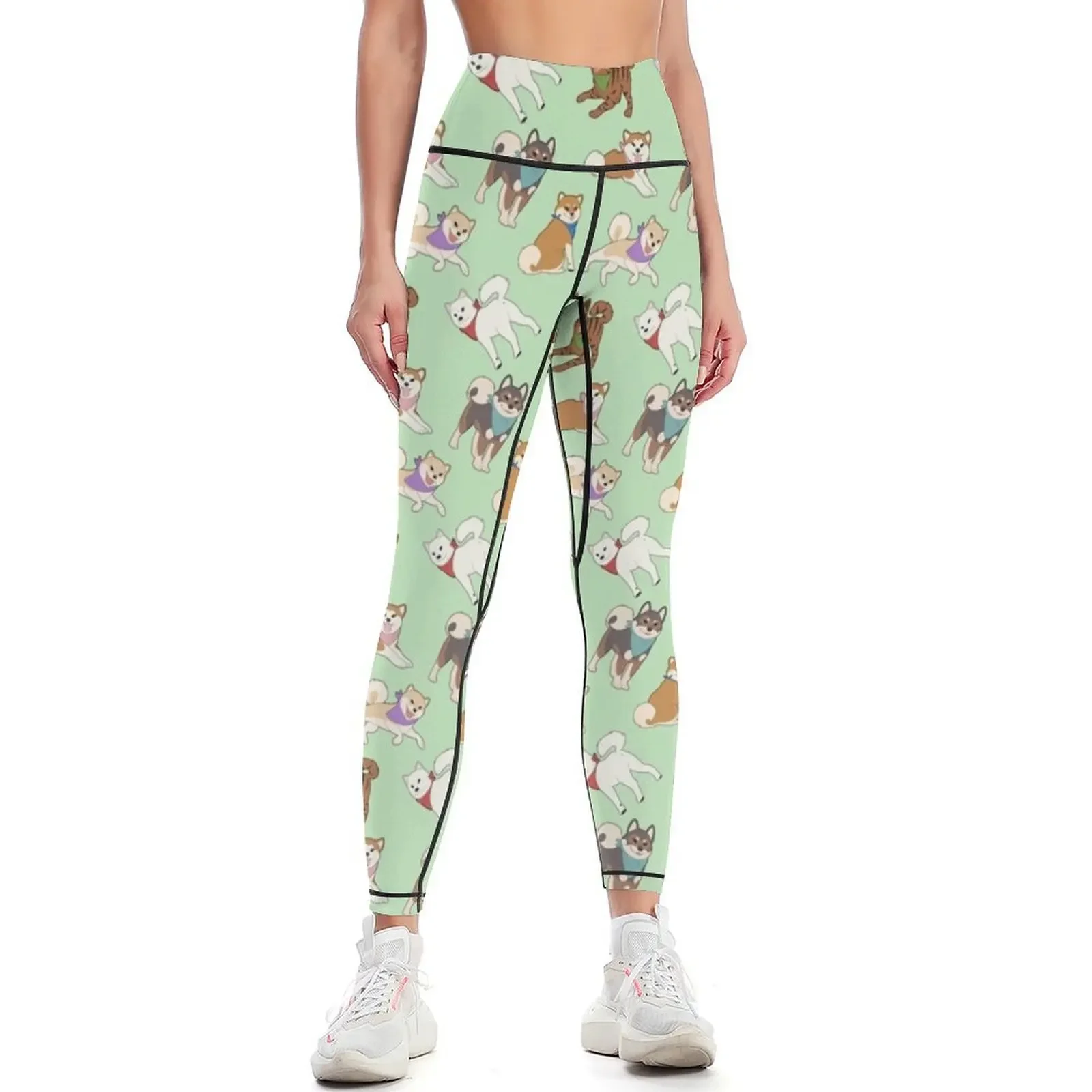Nihon Ken Pattern - GREEN Leggings sportswear for gym active wear sports for push up Womens Leggings
Nihon Ken Pattern - GREEN Leggings sportswear for gym active wear sports for push up Womens Leggings
