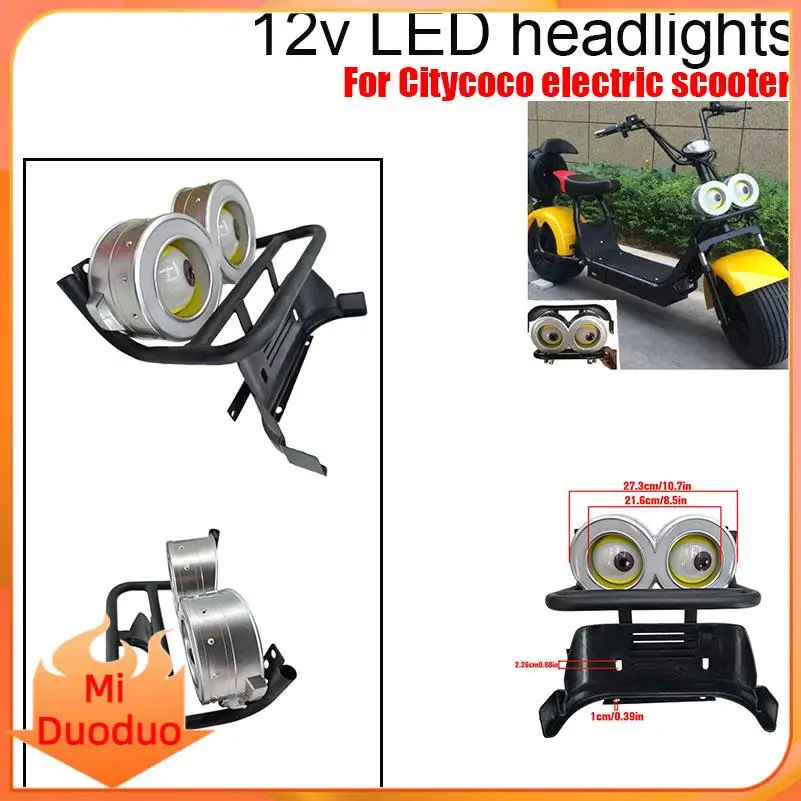 12V Little Yellow People Headlight Personality Accessories Modification Bracket Lamp Cover for Citycoco Electric Scooter
12V Little Yellow People Headlight Personality Accessories Modification Bracket Lamp Cover for Citycoco Electric Scooter