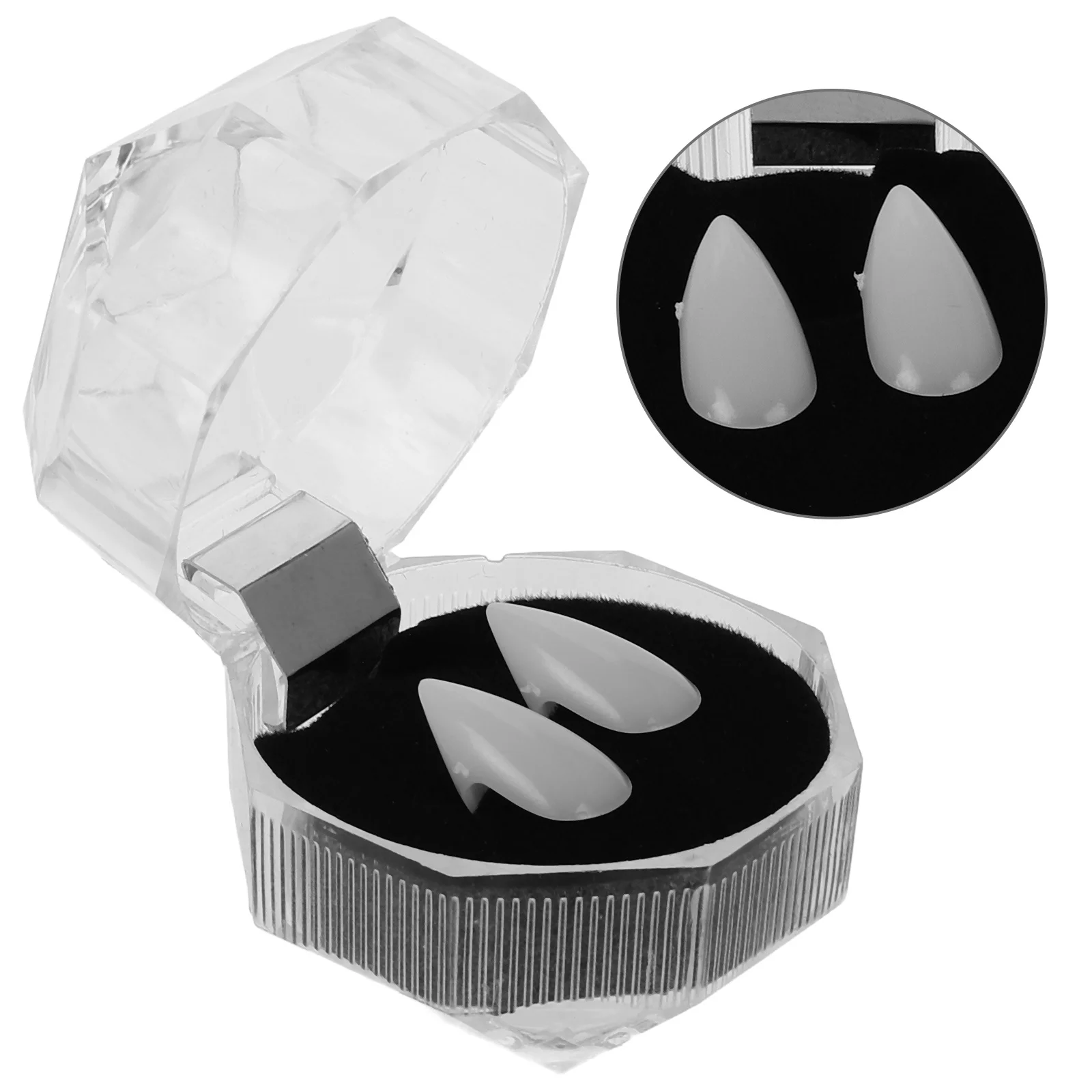 1 Pair Realistic Vampire Fangs Fake Teeth Costume Props Durable Halloween Cosplay Accessories Demon Dentures Party Favors
1 Pair Realistic Vampire Fangs Fake Teeth Costume Props Durable Halloween Cosplay Accessories Demon Dentures Party Favors