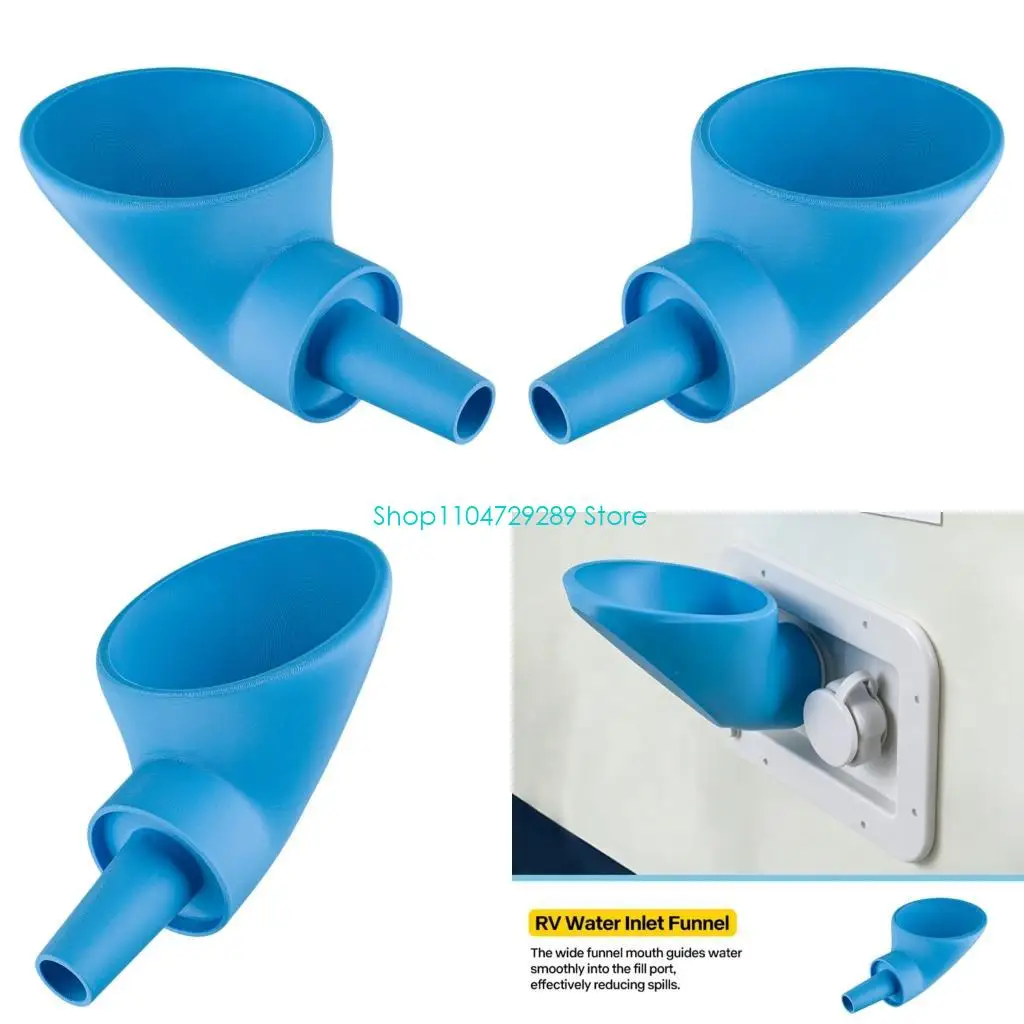 D8KE Blue RVs Water Filling Funnel For Campers Trailers RVs Precise Liquid Transfer
D8KE Blue RVs Water Filling Funnel For Campers Trailers RVs Precise Liquid Transfer