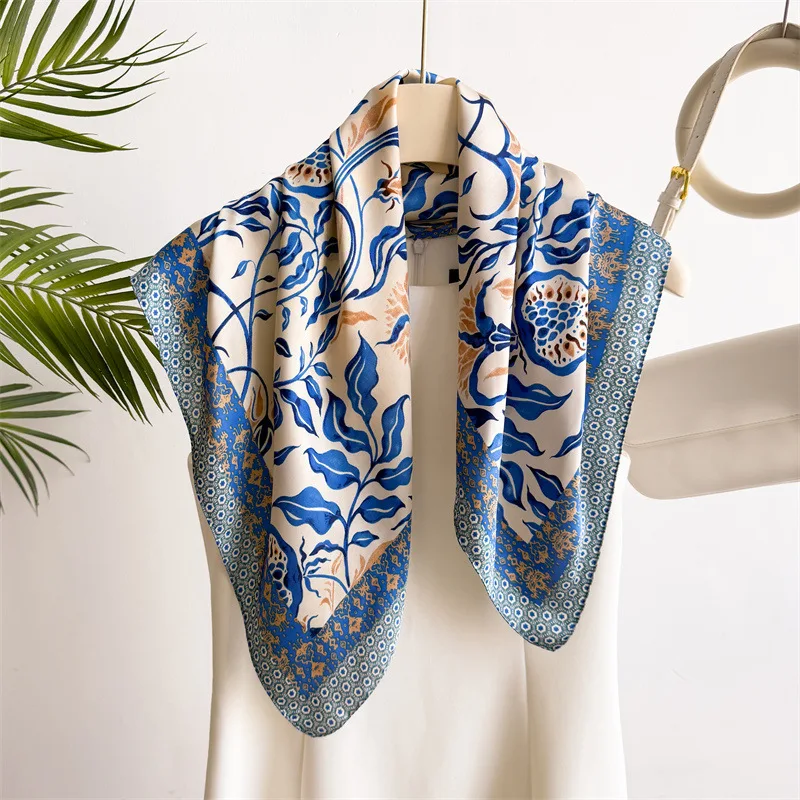 2025 Luxury Flower 70cm Small Square Imitation Silk Scarf Spring Summer Printed Designer Hair Tie Band Accessories Scarves Wrap
2025 Luxury Flower 70cm Small Square Imitation Silk Scarf Spring Summer Printed Designer Hair Tie Band Accessories Scarves Wrap