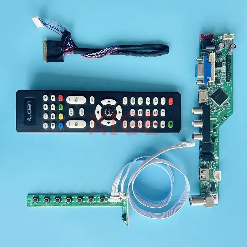 Плата драйвера контроллера для LTN156AT35-H01/P01/T01/W01 DIY Kit TV Analog 1366x768 LVDS 40Pin 15,6 "USB + AV + VGA + HDMI матрица для ноутбука
Плата драйвера контроллера для LTN156AT35-H01/P01/T01/W01 DIY Kit TV Analog 1366x768 LVDS 40Pin 15,6 "USB + AV + VGA + HDMI матрица для ноутбука