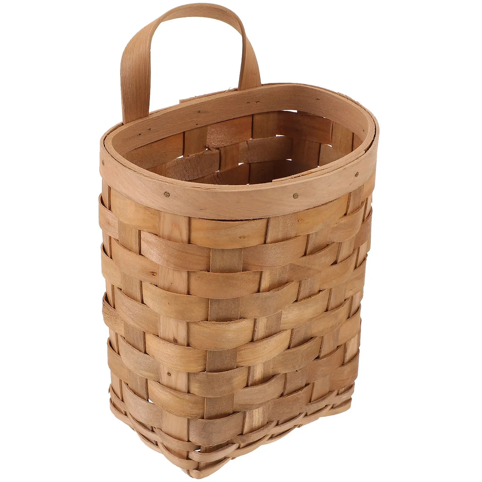 Wooden Storage Basket 14x10.8x17.5cm Carbon Color Woven Hanging Organizer for Kitchen Cosmetics Nordic Style Wall Decor Bins
Wooden Storage Basket 14x10.8x17.5cm Carbon Color Woven Hanging Organizer for Kitchen Cosmetics Nordic Style Wall Decor Bins