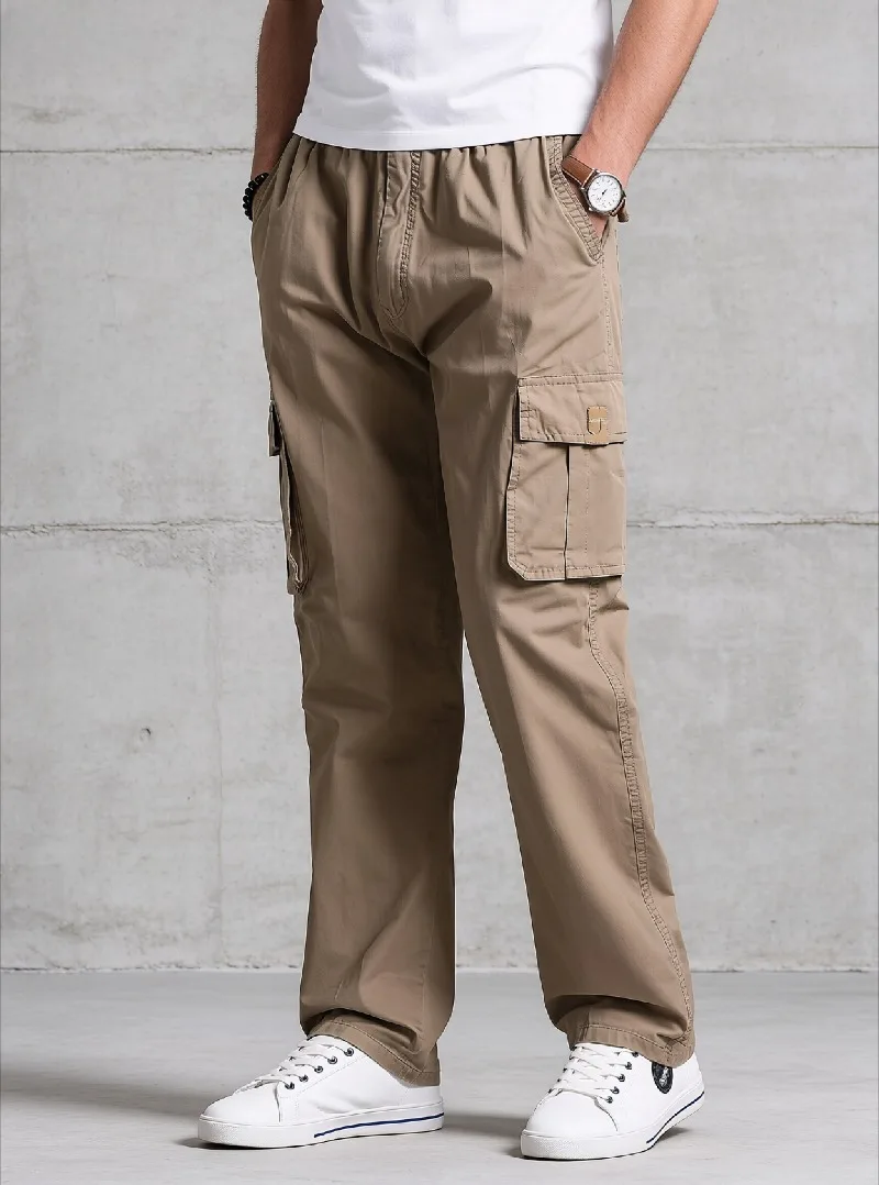 Мужские повседневные брюки 6XL, комбинезоны с несколькими карманами, хлопковые свободные брюки большого размера с эластичной резинкой на талии, джоггеры, мужская одежда Ropa Hombre
Мужские повседневные брюки 6XL, комбинезоны с несколькими карманами, хлопковые свободные брюки большого размера с эластичной резинкой на талии, джоггеры, мужская одежда Ropa Hombre