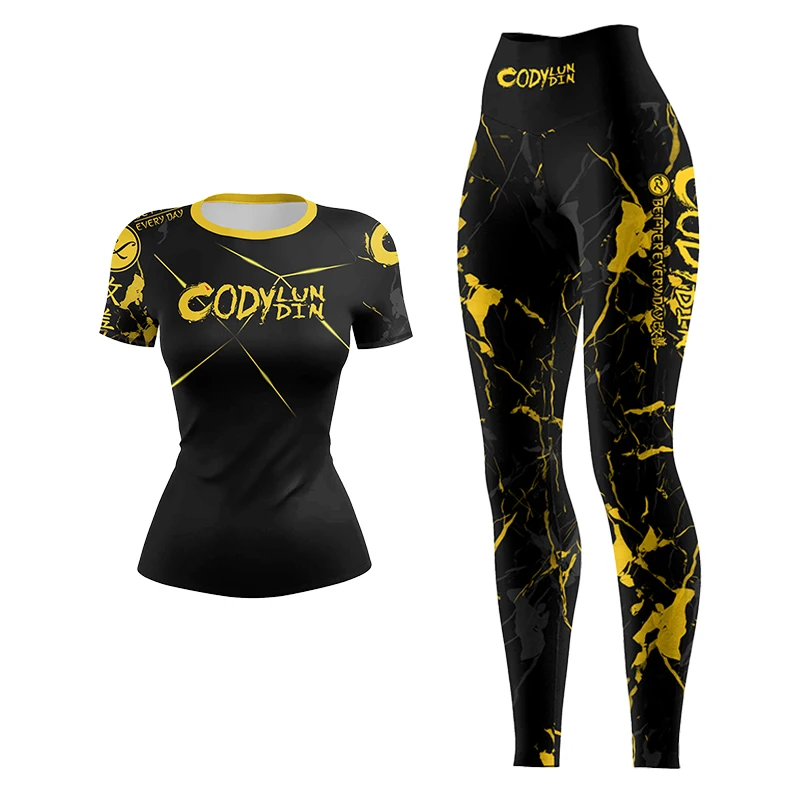 Cody Lundin Sport Clothing BJJ Rashguard Suits Women Muay Thai MMA Shorts Wrestling Boxing Jerseys T Shirt +Pants 4 Pcs Sets
Cody Lundin Sport Clothing BJJ Rashguard Suits Women Muay Thai MMA Shorts Wrestling Boxing Jerseys T Shirt +Pants 4 Pcs Sets