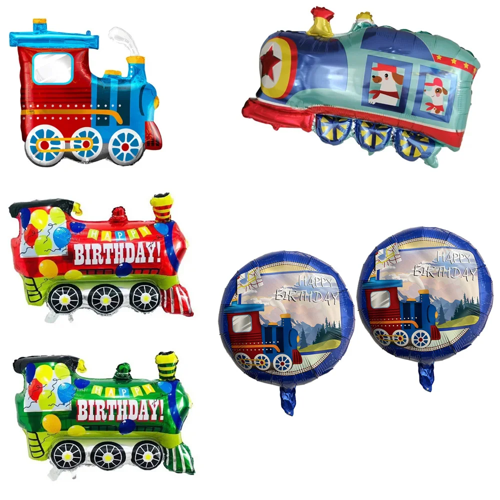 Train Balloon Theme Birthday Decorations Cute Train Shaped Foil Balloon and Latex Ballon Railroad Crossing Traffic Party Decor
Train Balloon Theme Birthday Decorations Cute Train Shaped Foil Balloon and Latex Ballon Railroad Crossing Traffic Party Decor