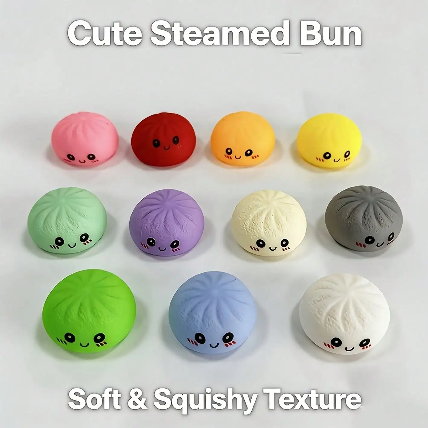 1 Random Color. Multiple Quantities Of Mini Squeeze Bun Toys For Gifts, Holiday Party Supplies, Children's Gift Bag Prizes, Squeezing Fun For Kids, Adding Joy To Life.
1 Random Color. Multiple Quantities Of Mini Squeeze Bun Toys For Gifts, Holiday Party Supplies, Children's Gift Bag Prizes, Squeezing Fun For Kids, Adding Joy To Life.