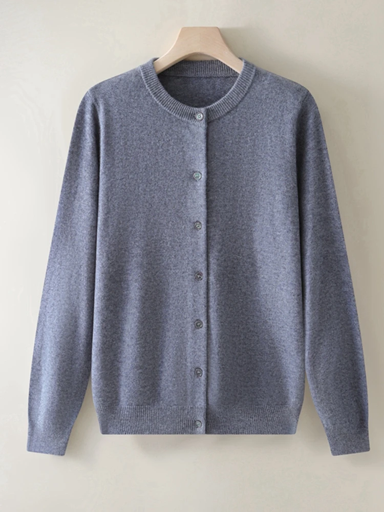Choice High Quality Women's Cashmere Cardigan Autumn Winter O-neck Long Sleeve 100% Cashmere Sweater Casual Thick Soft Knitwears
Choice High Quality Women's Cashmere Cardigan Autumn Winter O-neck Long Sleeve 100% Cashmere Sweater Casual Thick Soft Knitwears