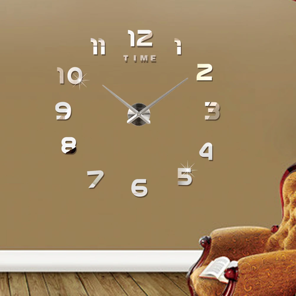 Creative Wall Clock Mute Core Clocks Large Personality Acrylic Mirror for Home Decor Simple Design
Creative Wall Clock Mute Core Clocks Large Personality Acrylic Mirror for Home Decor Simple Design