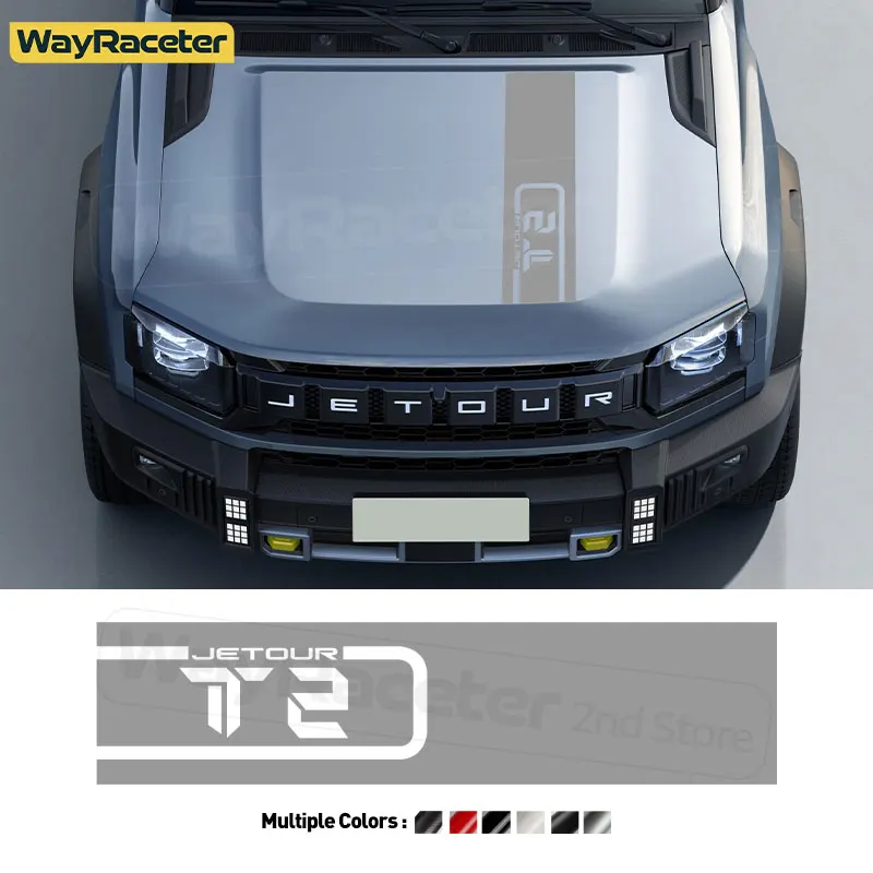 Matte Black Engine Cover Vinyl Bonnet Hood Stripes Sticker For Chery Jetour T2 2024 2023 2025 Traveller Off Road 4X4 Accessories
Matte Black Engine Cover Vinyl Bonnet Hood Stripes Sticker For Chery Jetour T2 2024 2023 2025 Traveller Off Road 4X4 Accessories