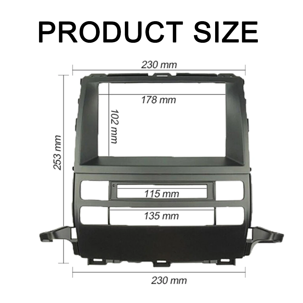 7 inch 2 Din Radio Fascia for Toyota Prado J120 GPS Navigation DVD Stereo Panel Dash Mounting Installation Trim Kit Face Frame
7 inch 2 Din Radio Fascia for Toyota Prado J120 GPS Navigation DVD Stereo Panel Dash Mounting Installation Trim Kit Face Frame