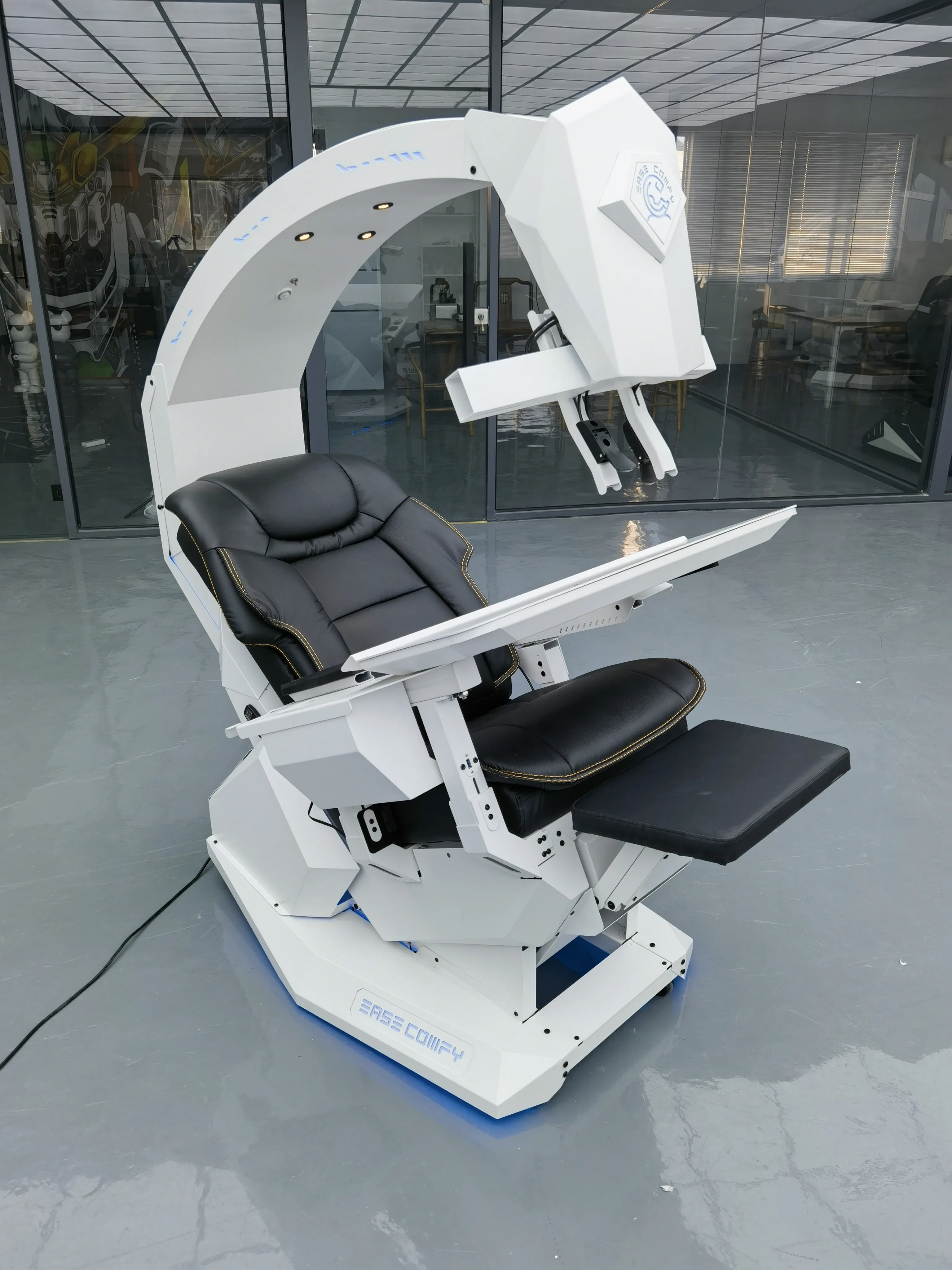 Easecomfy T2 Throne Computer Cockpit Chair Workstation Gaming Rig Support Multi Monitors zero Gravity Chair Cockpit
Easecomfy T2 Throne Computer Cockpit Chair Workstation Gaming Rig Support Multi Monitors zero Gravity Chair Cockpit