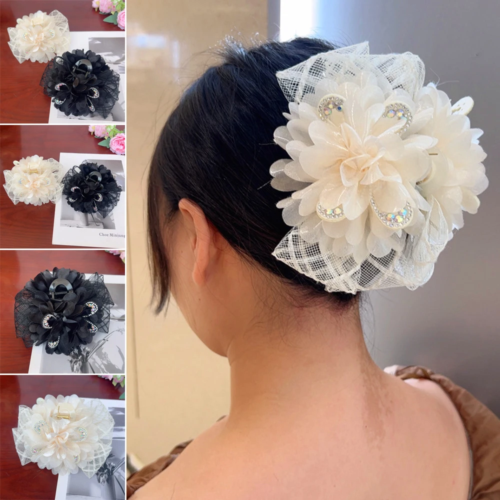 Elegant Flower Hair Clip Tassel Acrylic Hair Claw Grasping Clip for Women Sweet Fashion
Elegant Flower Hair Clip Tassel Acrylic Hair Claw Grasping Clip for Women Sweet Fashion