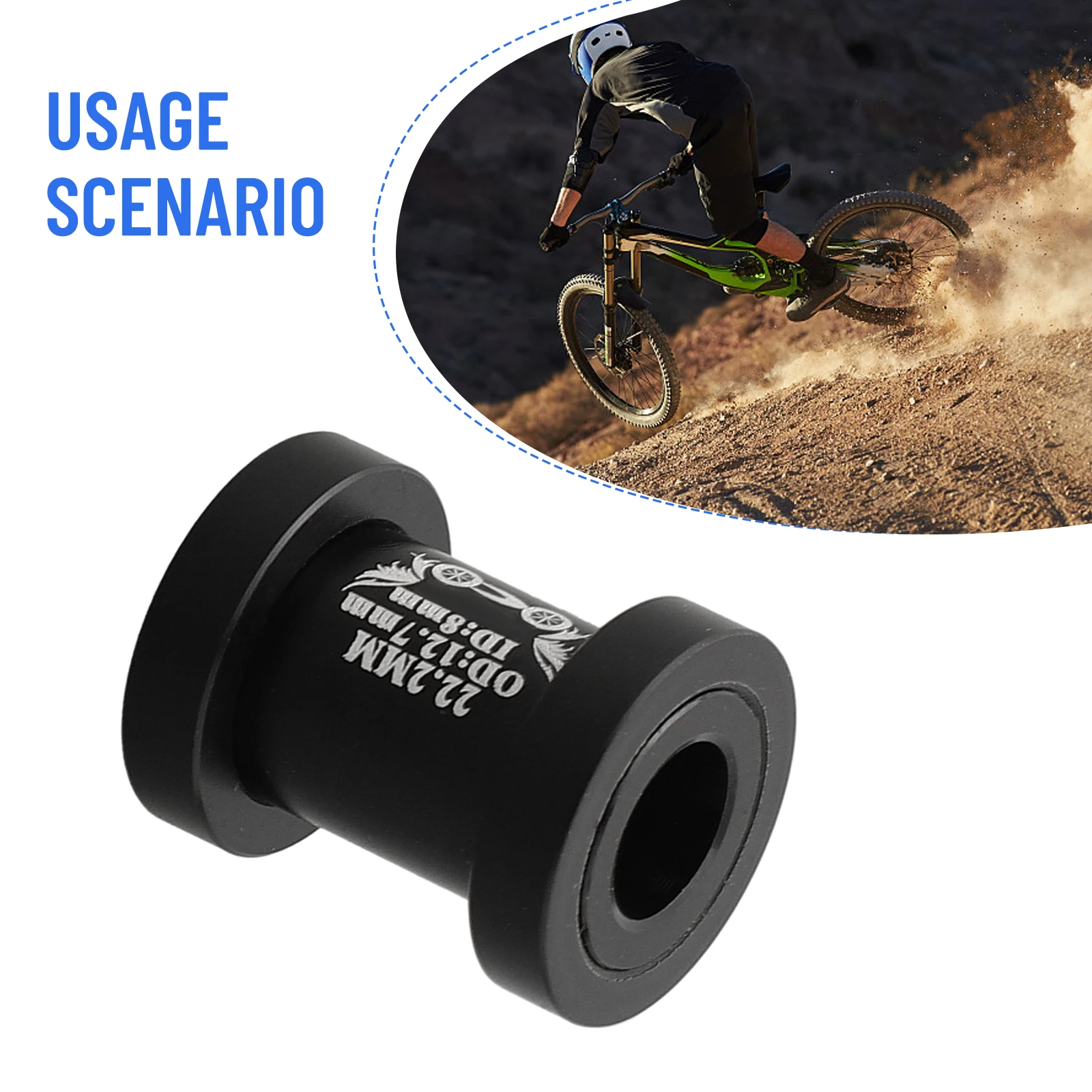 Bike Part Absorber Bushing Mountain Bike Securely Turning Point Aluminum Alloy Bicycle Rear High Strength High Quality
Bike Part Absorber Bushing Mountain Bike Securely Turning Point Aluminum Alloy Bicycle Rear High Strength High Quality