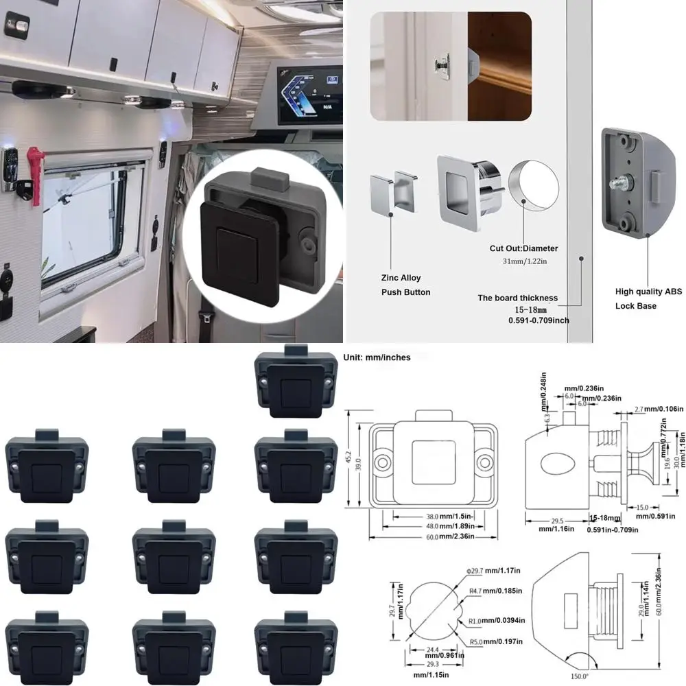 Металлические замки для шкафа на колесах, металлическая кнопка, квадратная защелка шкафа для дома на колесах, кемпера, грузовика, каравана, фургона, яхты, лодки, морской камеры
Металлические замки для шкафа на колесах, металлическая кнопка, квадратная защелка шкафа для дома на колесах, кемпера, грузовика, каравана, фургона, яхты, лодки, морской камеры
