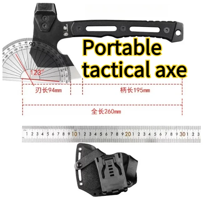 2026 Multifunctional Tactical Breaking Axe Camping Portable Self-defense Fire Emergency Axe Outdoor EDC Tool
2026 Multifunctional Tactical Breaking Axe Camping Portable Self-defense Fire Emergency Axe Outdoor EDC Tool