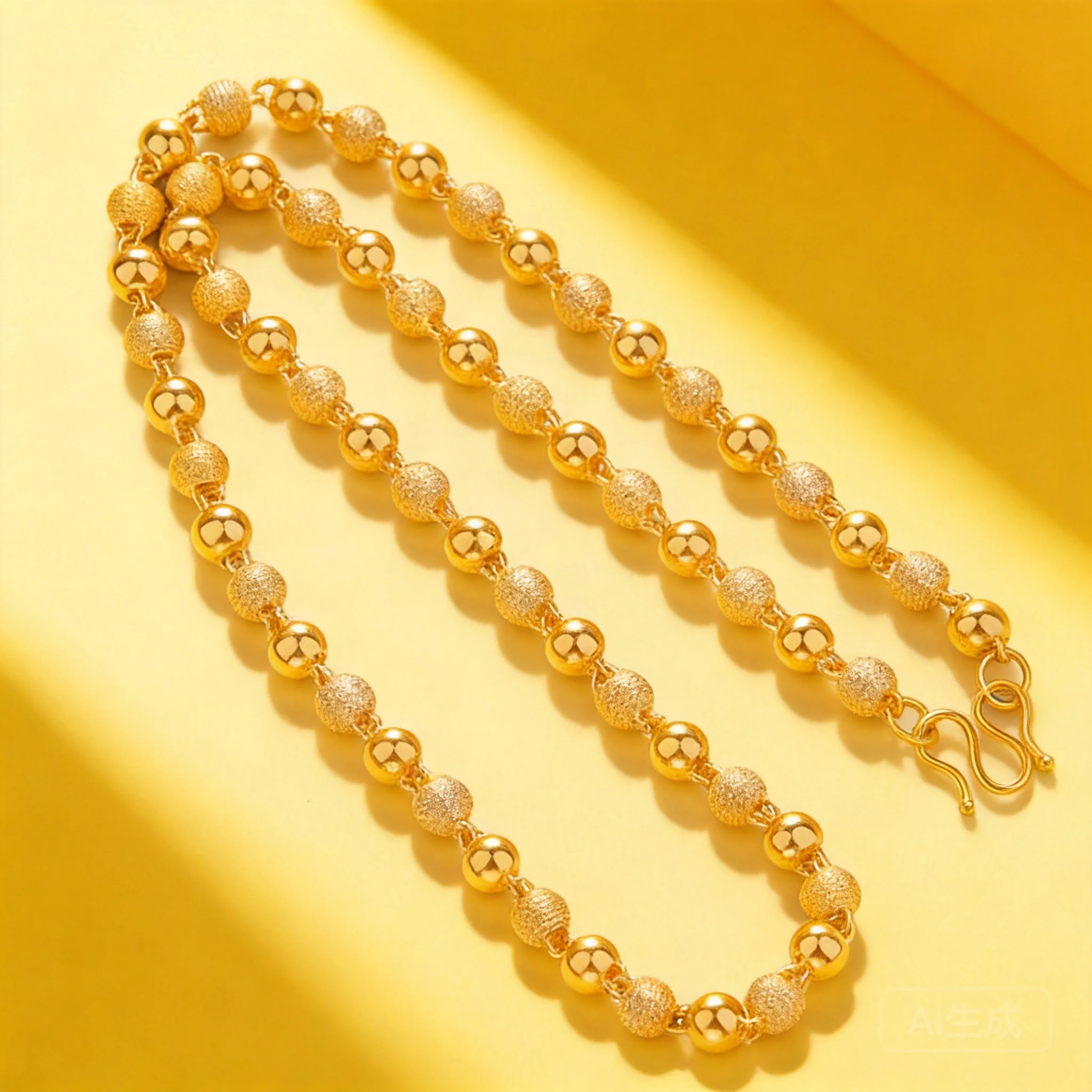 2026 Unisex Brass Gold Plated Frosted Round Bead Clavicle Necklace For Daily Casual Wear Versatile Fashion Jewelry Accessories
2026 Unisex Brass Gold Plated Frosted Round Bead Clavicle Necklace For Daily Casual Wear Versatile Fashion Jewelry Accessories