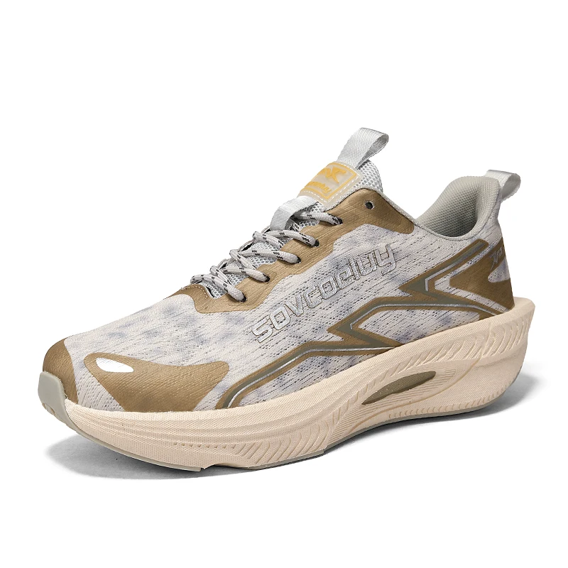 Colorful Summer New Lightweight Breathable Mesh Running Shoes Ultra-Light Popcorn Carbon Plate Casual Sports Shoes for Couples
Colorful Summer New Lightweight Breathable Mesh Running Shoes Ultra-Light Popcorn Carbon Plate Casual Sports Shoes for Couples