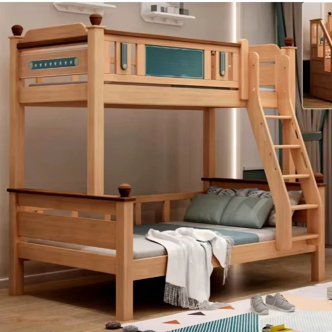 fx-Luxury Solid Wood Bunk Bed Sets for Children-Eco-Friendly No Odor Safety Protected Bedroom Furniture#
fx-Luxury Solid Wood Bunk Bed Sets for Children-Eco-Friendly No Odor Safety Protected Bedroom Furniture#