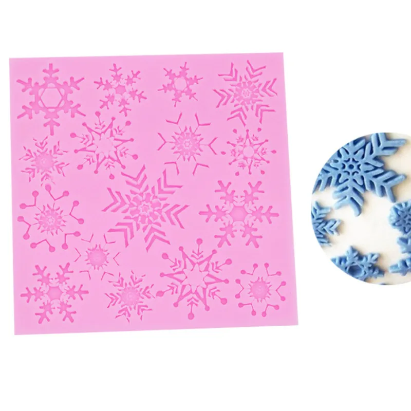 3D Christmas Snowflake Shape Silicone Mold Snow Fondant Mold Sugar Craft Cake Tool Fondant Xmas Winter Decor Gumpaste Resin Mold
3D Christmas Snowflake Shape Silicone Mold Snow Fondant Mold Sugar Craft Cake Tool Fondant Xmas Winter Decor Gumpaste Resin Mold