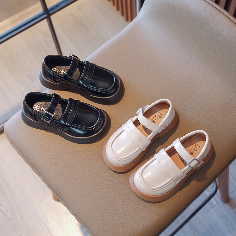 Boys Girls Leather Shoes Non-slip Soft Sole Kids School Shoes Black Soild Color Uniform 2025 Fashion Children Performance Shoes
Boys Girls Leather Shoes Non-slip Soft Sole Kids School Shoes Black Soild Color Uniform 2025 Fashion Children Performance Shoes