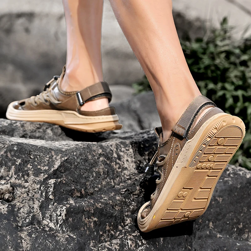 2026 Hot Selling Outdoor Men'S Fashionable Sandals Summer Hiking Dual-Use Beach Shoes Soft Soled Anti Slip Open Toe Casual Shoes
2026 Hot Selling Outdoor Men'S Fashionable Sandals Summer Hiking Dual-Use Beach Shoes Soft Soled Anti Slip Open Toe Casual Shoes