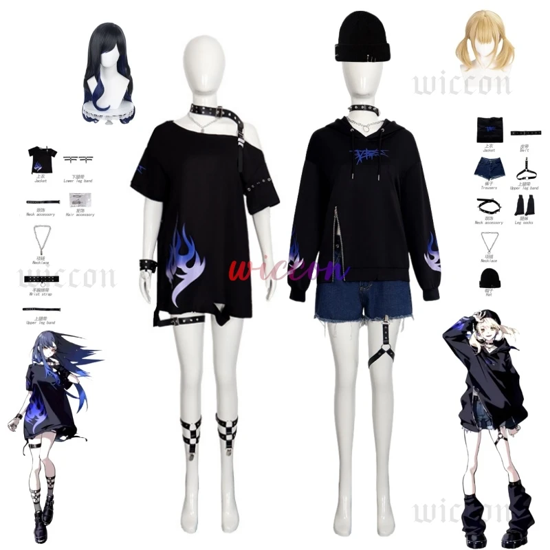 PJSK Fuel Azusawa Kohane Shiraishi An Cosplay Costume Project Sekai Party Suit Black Hoodie Halloween Cosplay RolePlay Clothes
PJSK Fuel Azusawa Kohane Shiraishi An Cosplay Costume Project Sekai Party Suit Black Hoodie Halloween Cosplay RolePlay Clothes